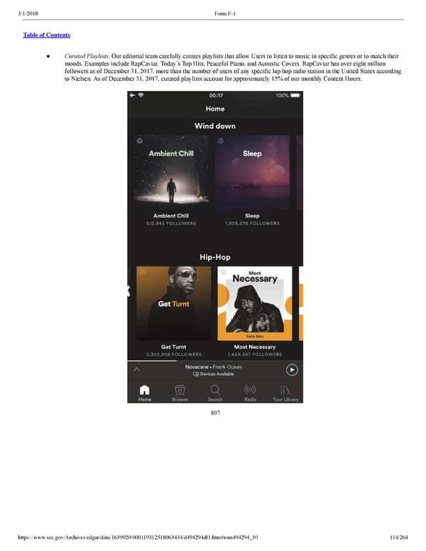 Spotify F1 | Interactive Prospectus - Page 114