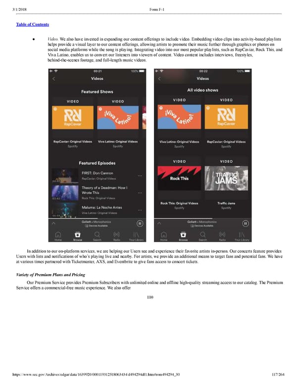 Spotify F1 | Interactive Prospectus - Page 117