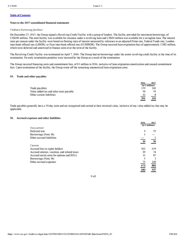 Spotify F1 | Interactive Prospectus - Page 238