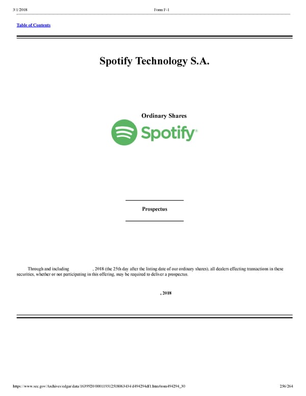 Spotify F1 | Interactive Prospectus - Page 256